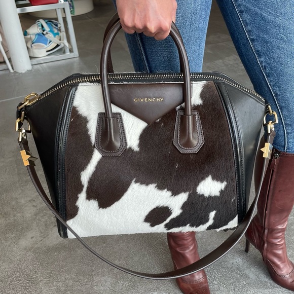 SOLD Givenchy Cow Ponyhair Antigona Medium - Picture 2 of 16